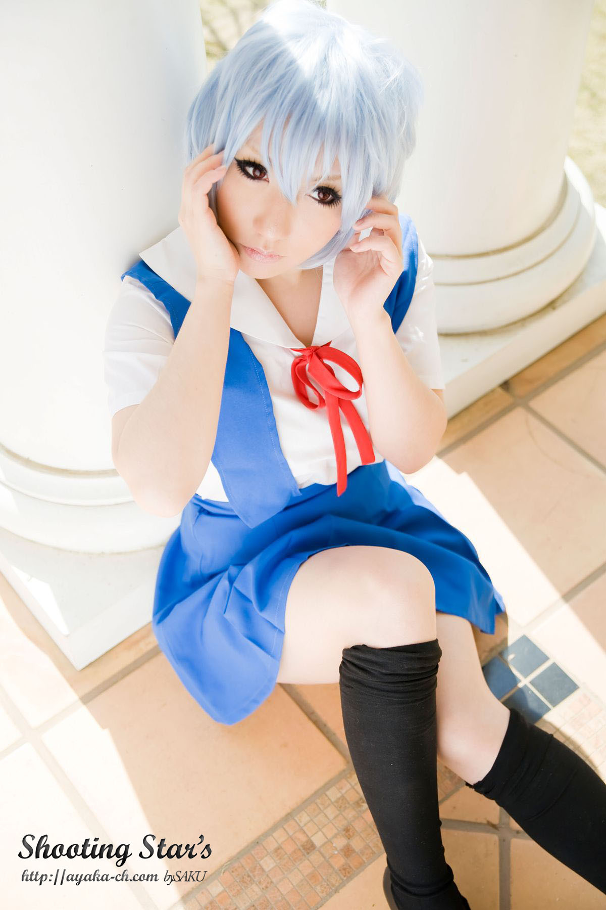 [Cosplay] 2013.03.26 Evangelion - Big Tits Rei Ayanami 1